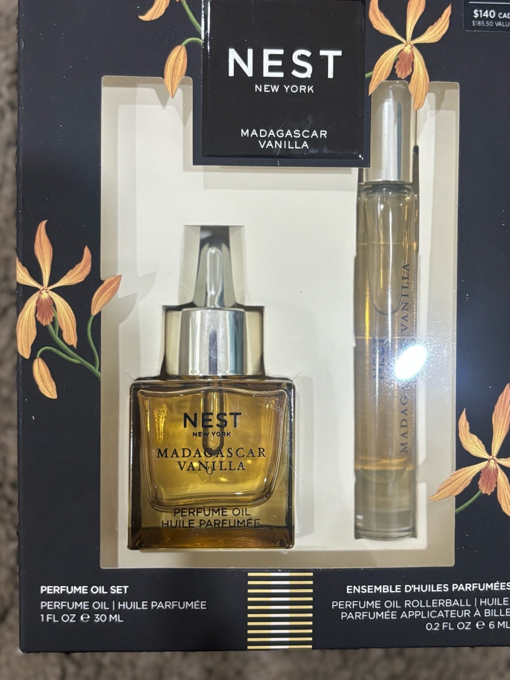 NEST Fragrances Madagascar Vanilla Perfume Oil Set